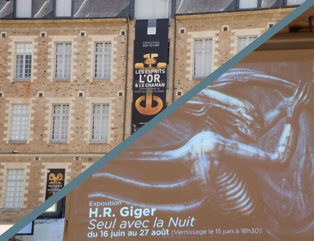 Un article, un anniversaire et deux expos nantaises : &laquo;&nbsp;Les Esprits, l&rsquo;Or & le Chaman&nbsp;&raquo; au Château des Ducs et &laquo;&nbsp;H.R.Giger, Seul avec la Nuit&nbsp;&raquo; au&nbsp;L.U.
