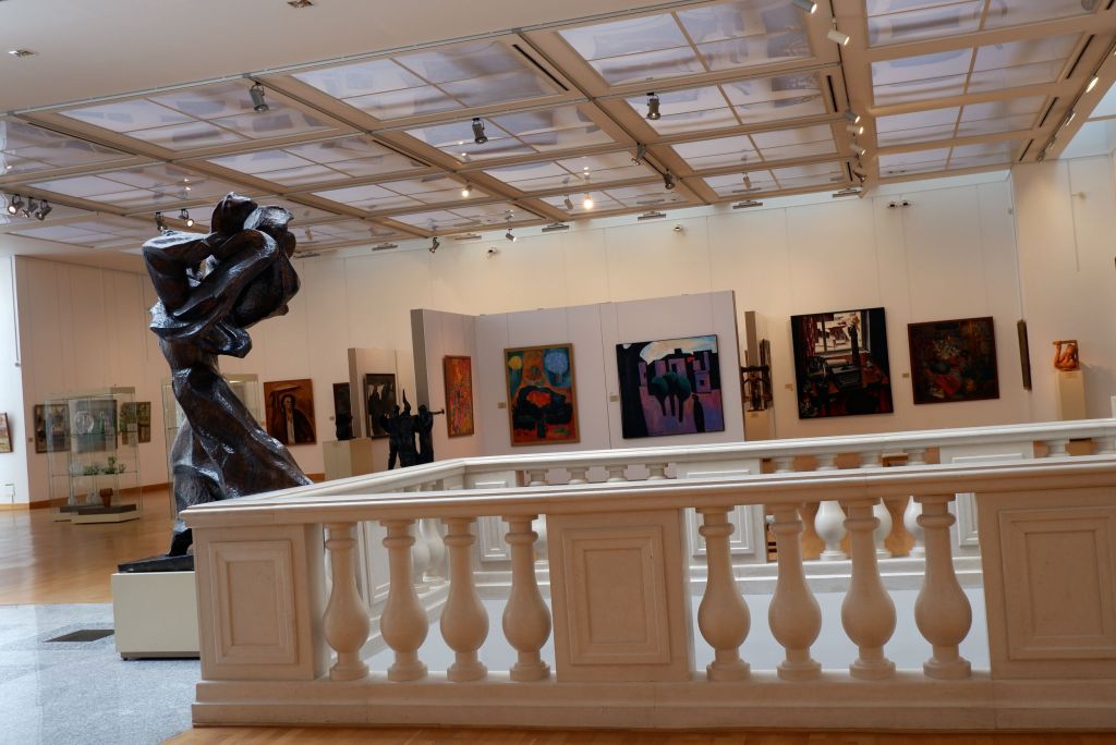 Chercher la lumière dans le Musée National des Beaux-arts&nbsp;biélorusses