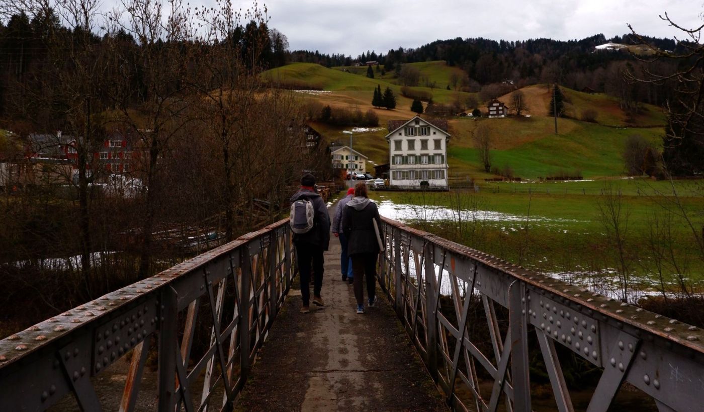 sur le pont à ebnat-kappel