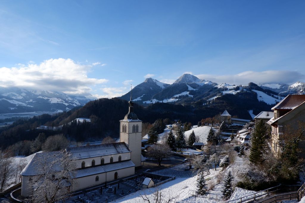 De la neige et des aliens à&nbsp;Gruyères