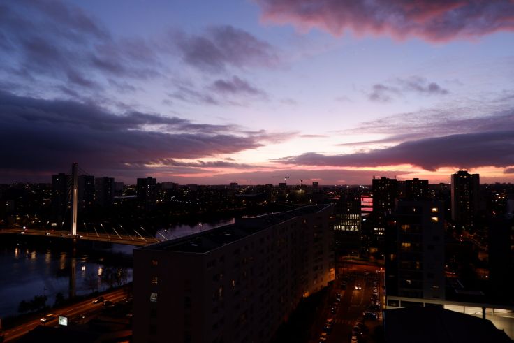 coucher de soleil nantais