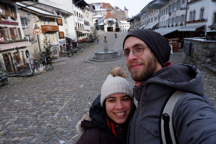 selfie dans Gruyères