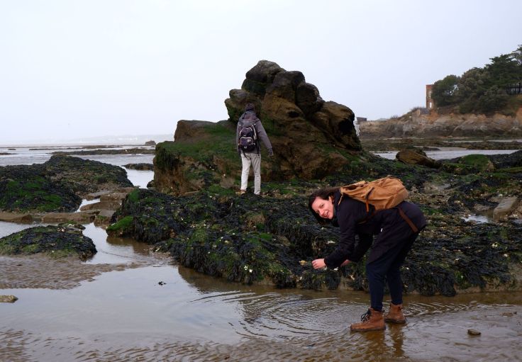 Ryan et Justine à la plage