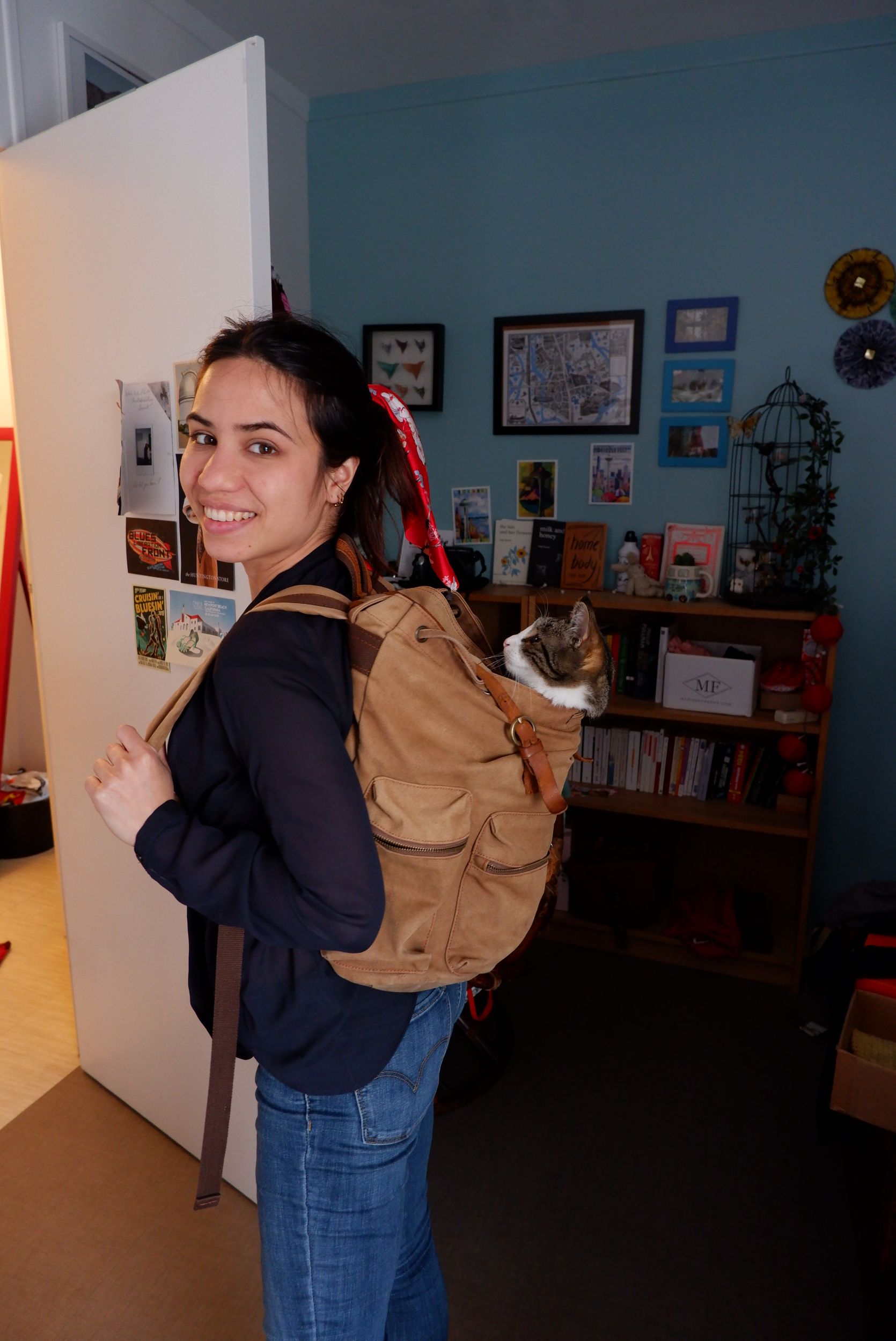 Stormy dans mon sac à dos