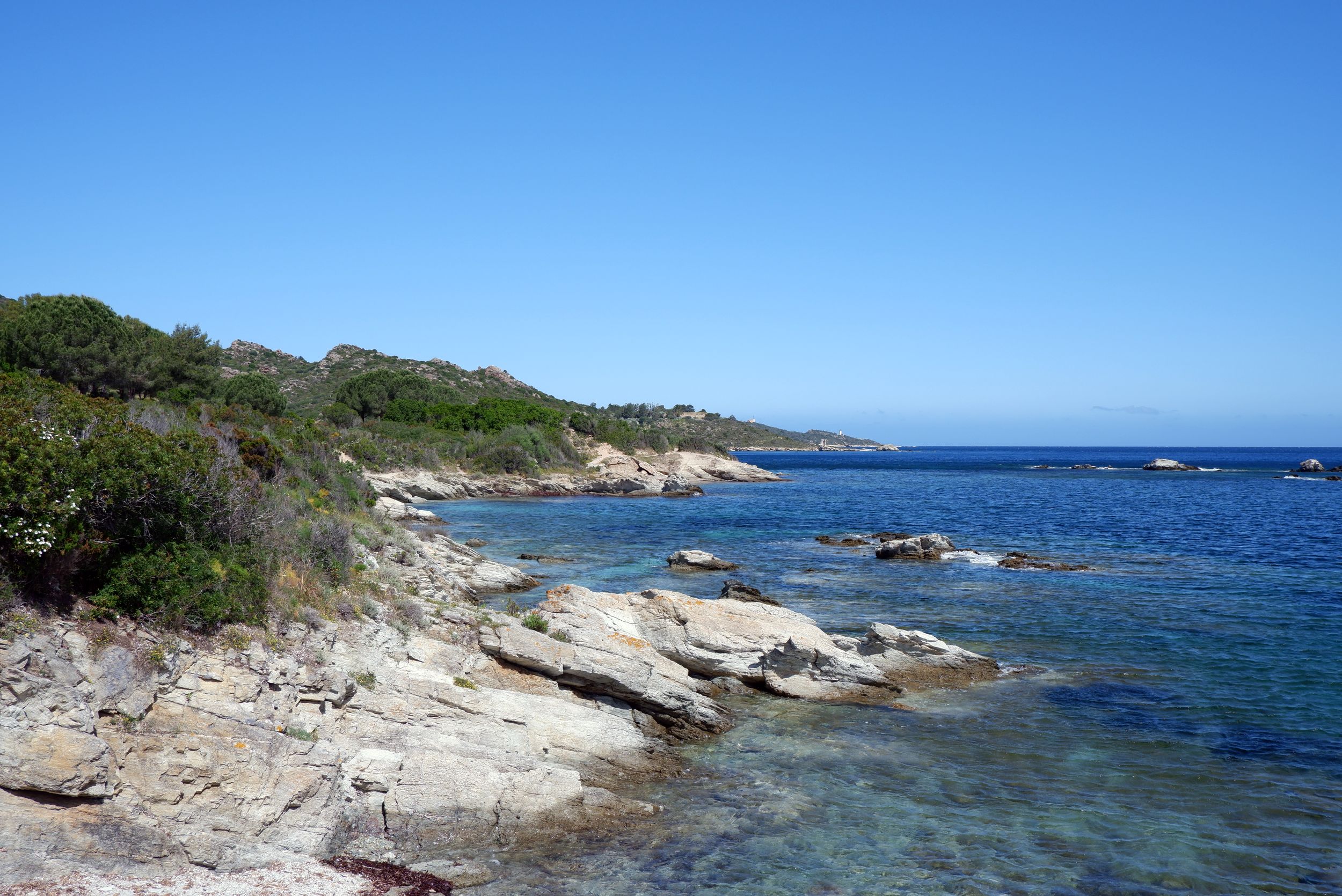 Paysage du désert des Agriates