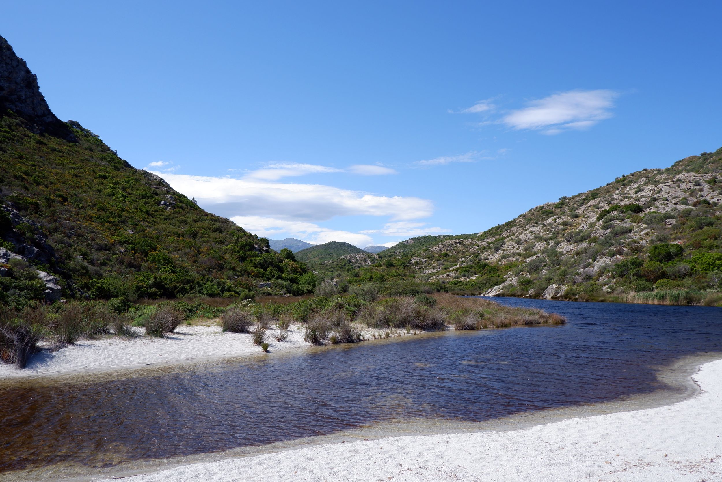 Paysage du désert des Agriates