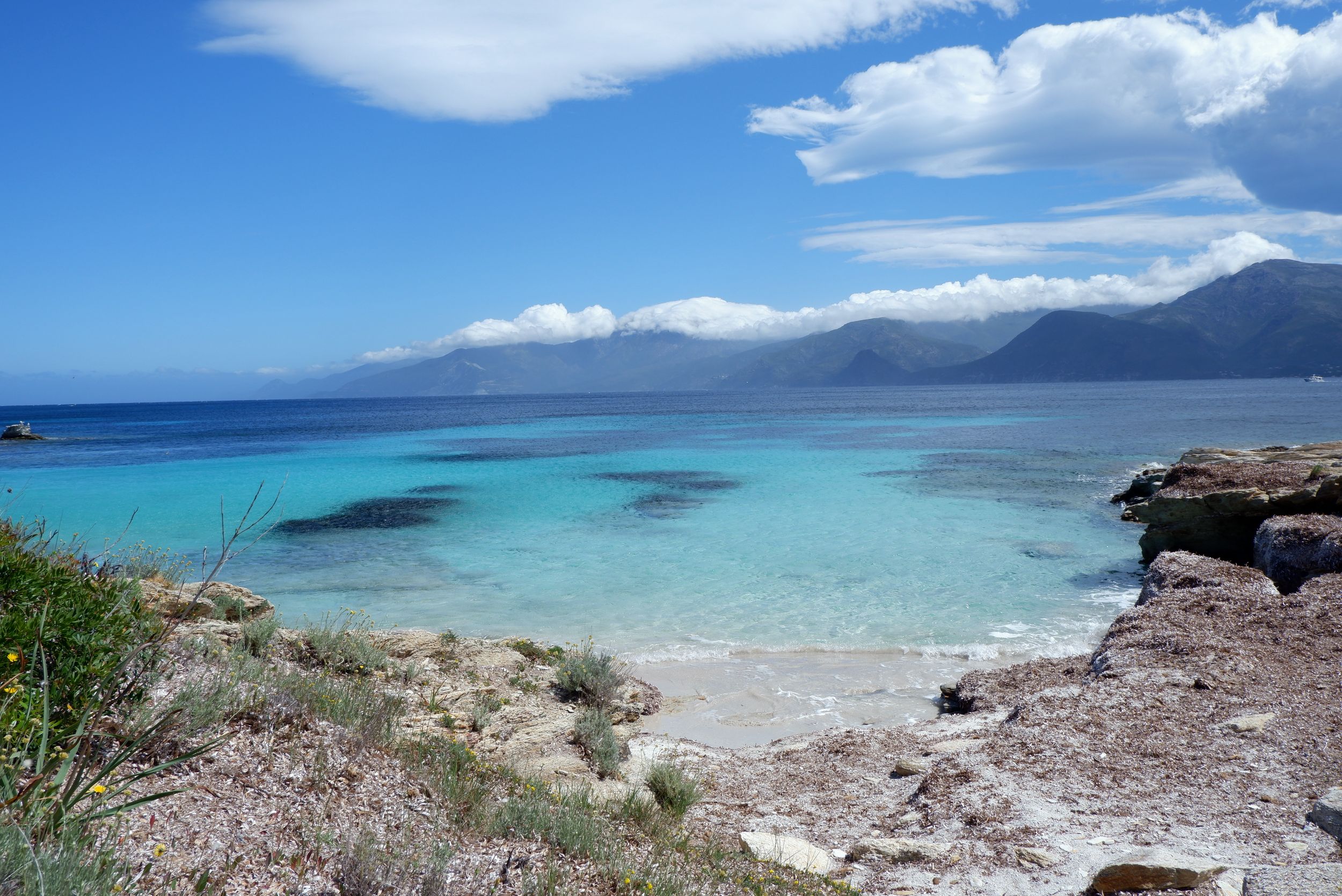 Paysage du désert des Agriates