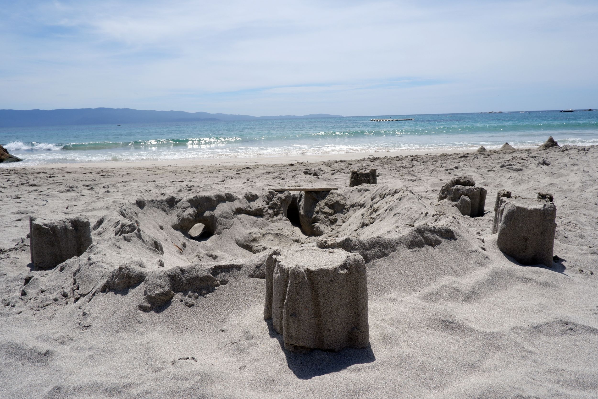 un château de sable