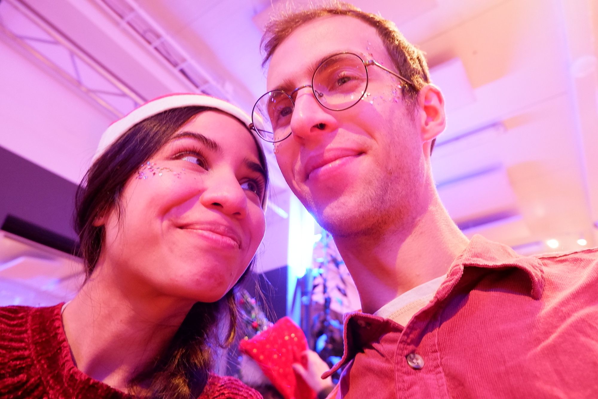 Ryan et moi, plein de paillettes