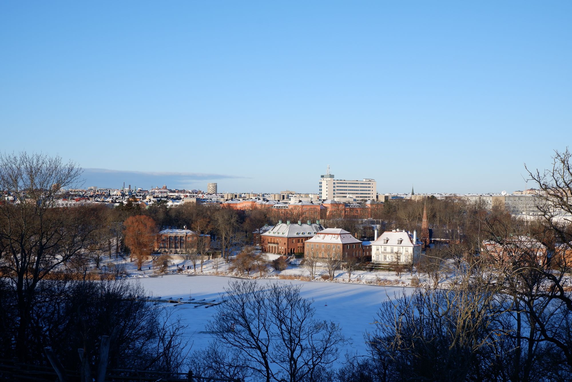 Stockholm vue depuis le parc de Skansen