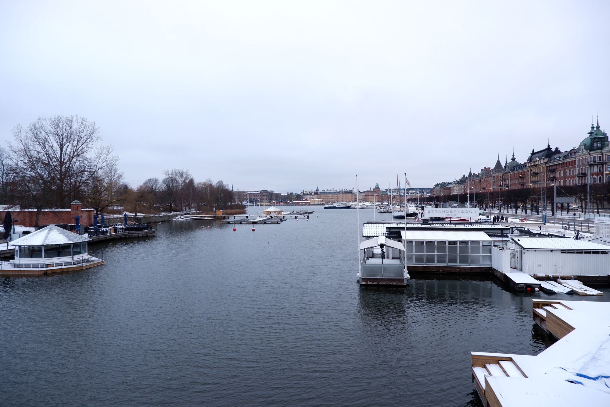 Paysage vu depuis le Djurgårdsbron